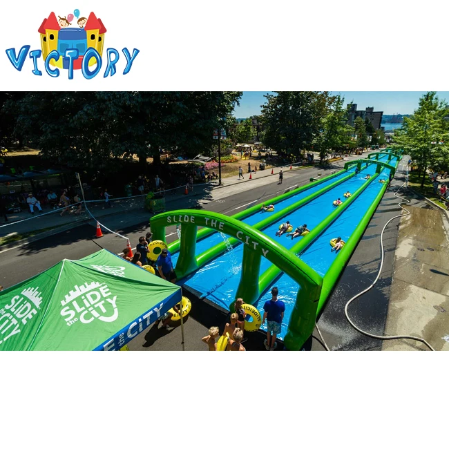 Custom1000 ft slip n slide inflatable slide the city,30ft inflatable water slides,giant inflatable water slides china for adult