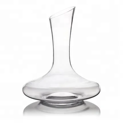 Hand Blown Cheap Clear Wine Accessories Custom Crystal Glass Wine Decanter