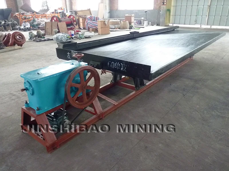 High Quality Gemini Wilfley Type 6S Gold Washing Shaking Table for Sale