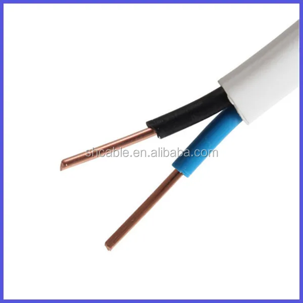 double insulation Flat electric cable bvvb VVF cable