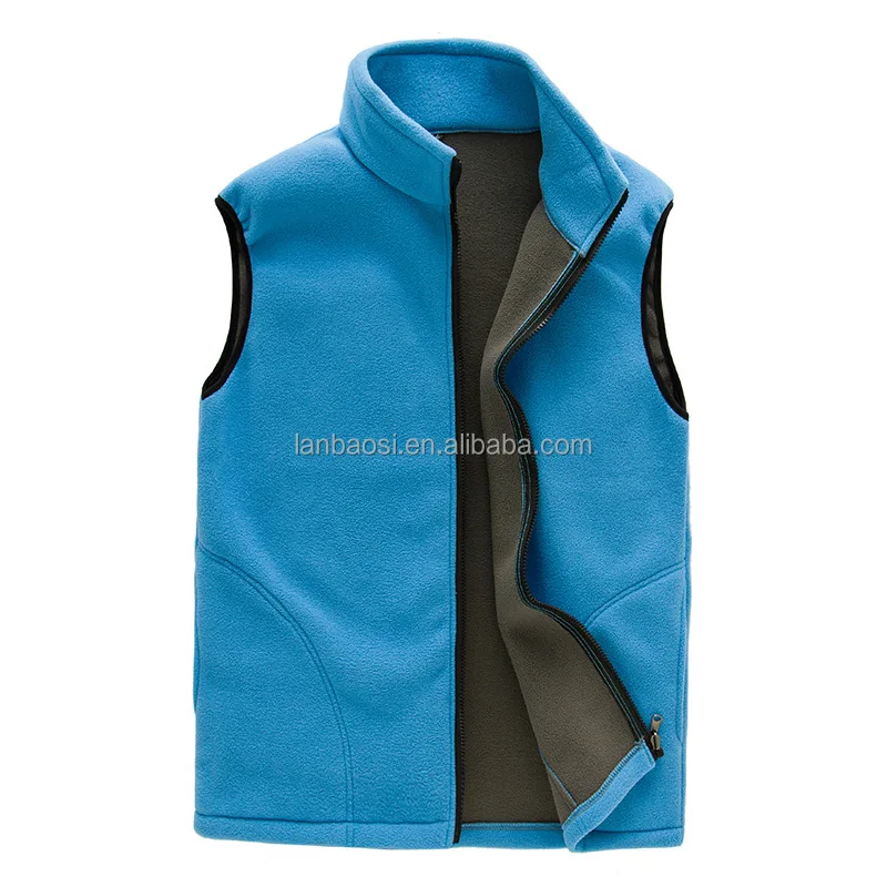 
Wholesale Mens Outdoor Polar Fleece Vest Breathable Sleeveless Waistcoat 