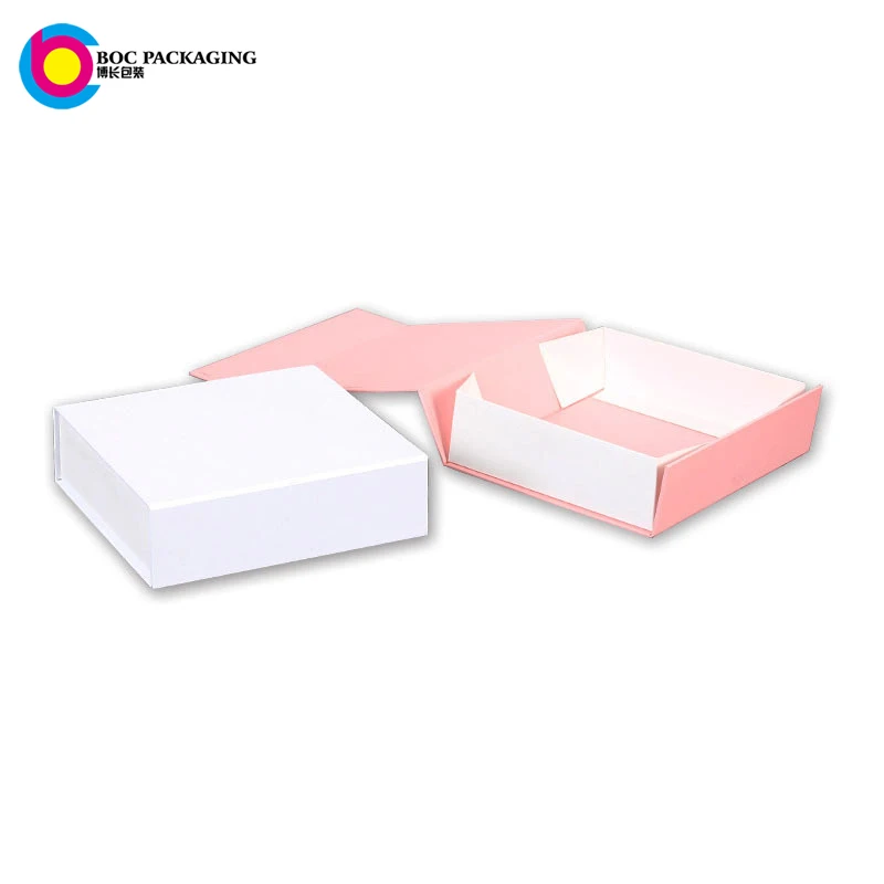 
custom magnetic closure cardboard Collapsible Gift Boxes For clothing Packaging 