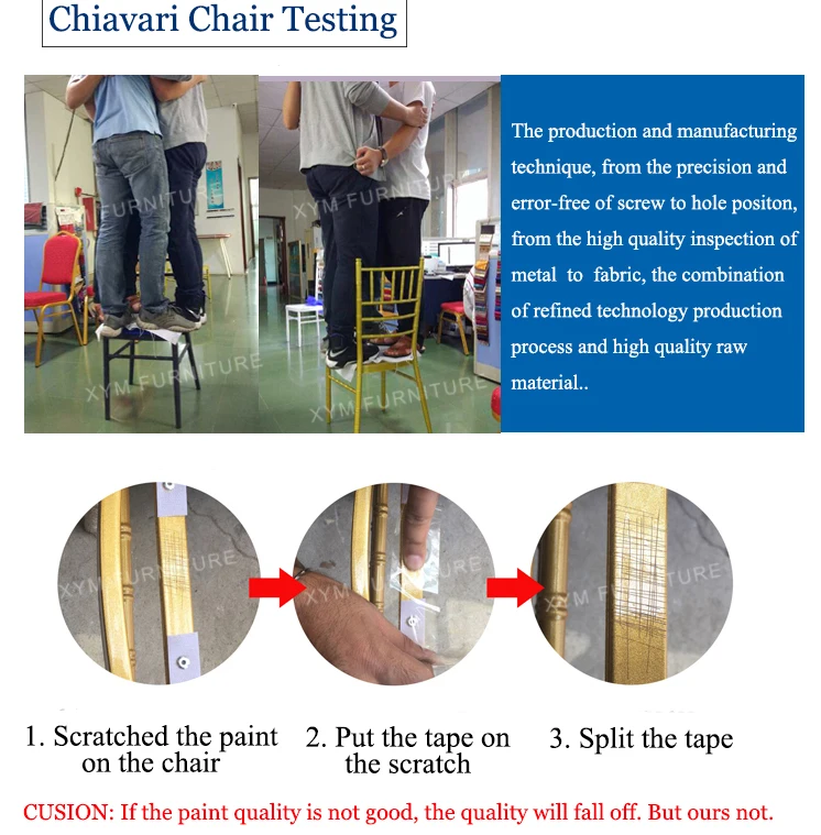 Good quality white resin tiffany chair chiavari chair