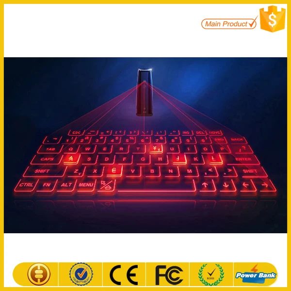 Высокое Качество Лазерная Клавиатура Беспроводная Bluetooth Дешевые Виртуальная Клавиатура