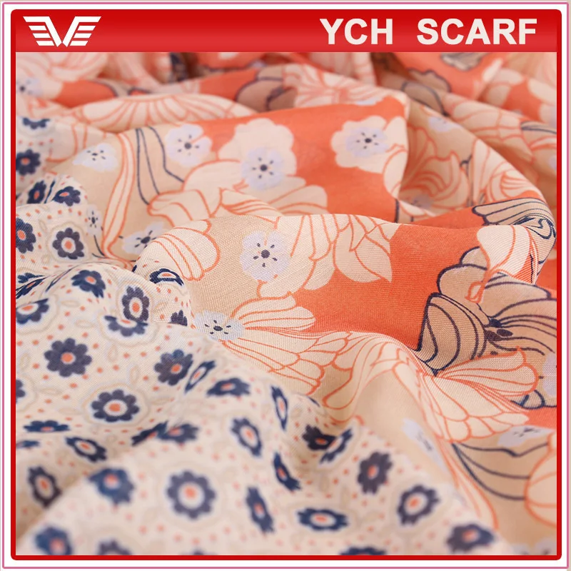 Luxury brand pattern Wholesale Women Flower Colorful Bali Pareo Sarong with Tassel