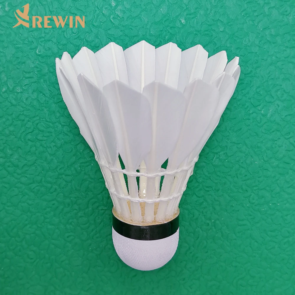 The Most Durable Goose Feather Shuttlecock High Quality Same as YY AS9 YOUHE S100 EG1101 Hot Sales 12pcs