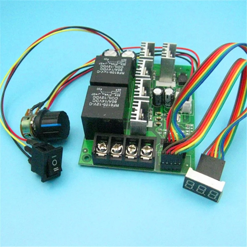 DC motor governor with digital display scale 40A 12V24V36