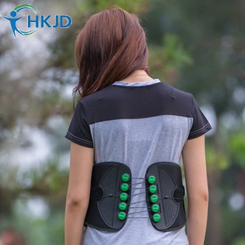 HKJD Adjustable Orthopedic Lower LSO Back Brace Drawstring Pulley System Lumbar Sacral Orthosis Lumbar Support Orthosis