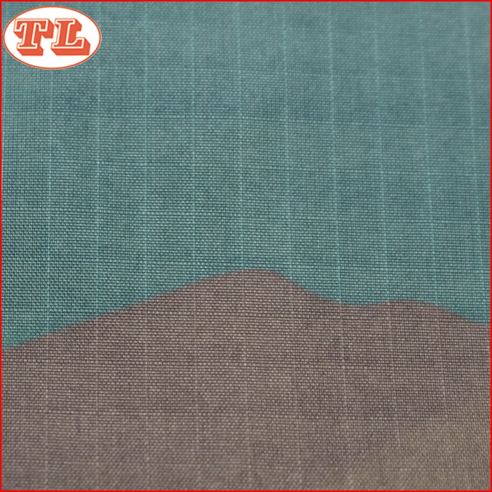 70D 210T nylon fabric rip stop camouflage