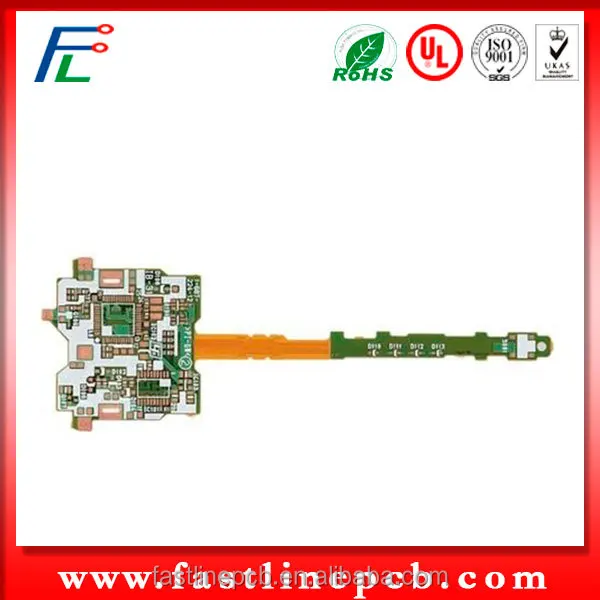 FPC/Гибкая Схема Сборки, жесткой Flex Производитель ПЕЧАТНЫХ ПЛАТ