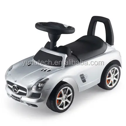 Licensed Mercedes-Benz car kids ride on car toys pushing ride on toy and baby Walker and Foot to floor baby ride on car