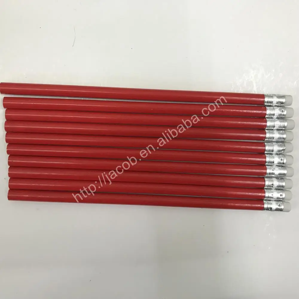 dark blue colored wooden lead erasable pencils bulk with earser