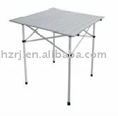 Квадратный алюминиевый складной стол