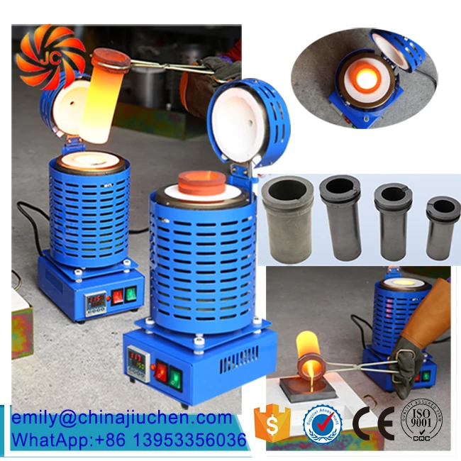 
JC-K-220-2 220V Small Copper Scrap Melting Furnace 