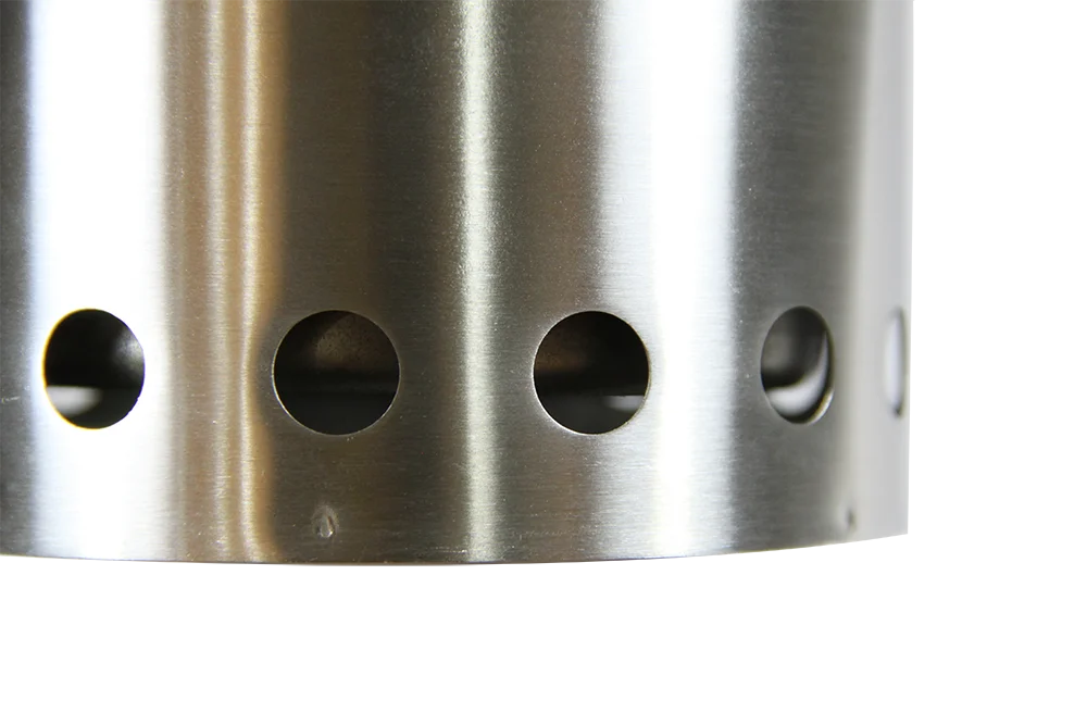 OUTDOOR MINI LIGHTWEIGHT PORTABLE STAINLESS STEEL WOOD BURNING STOVE