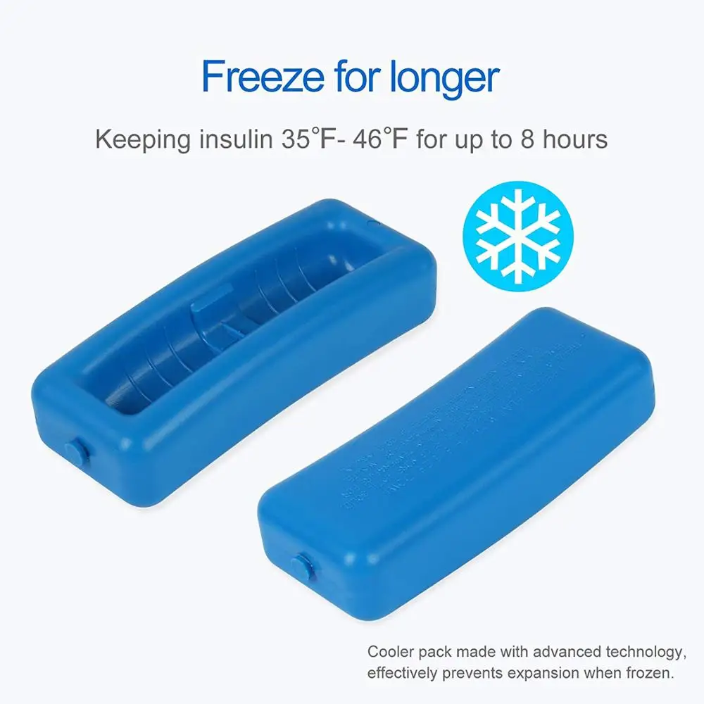 
portable insulin pen cooler bag for insulated medication diabetics travel coolers 