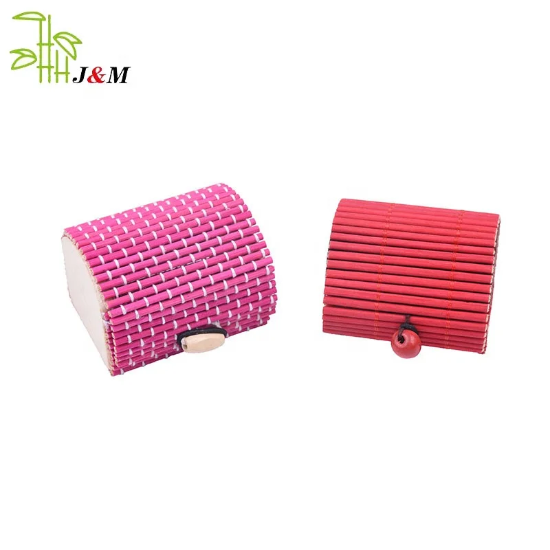 Wholesale Wedding Decoration Box / Colorful Gift Bamboo Box / Bamboo Jewelry Gift Box