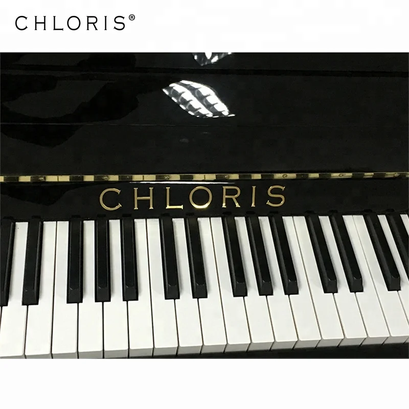 New 88 Keys Studio Piano Black Baby Vertical Piano factory Price, Ebony Polish HU-131E