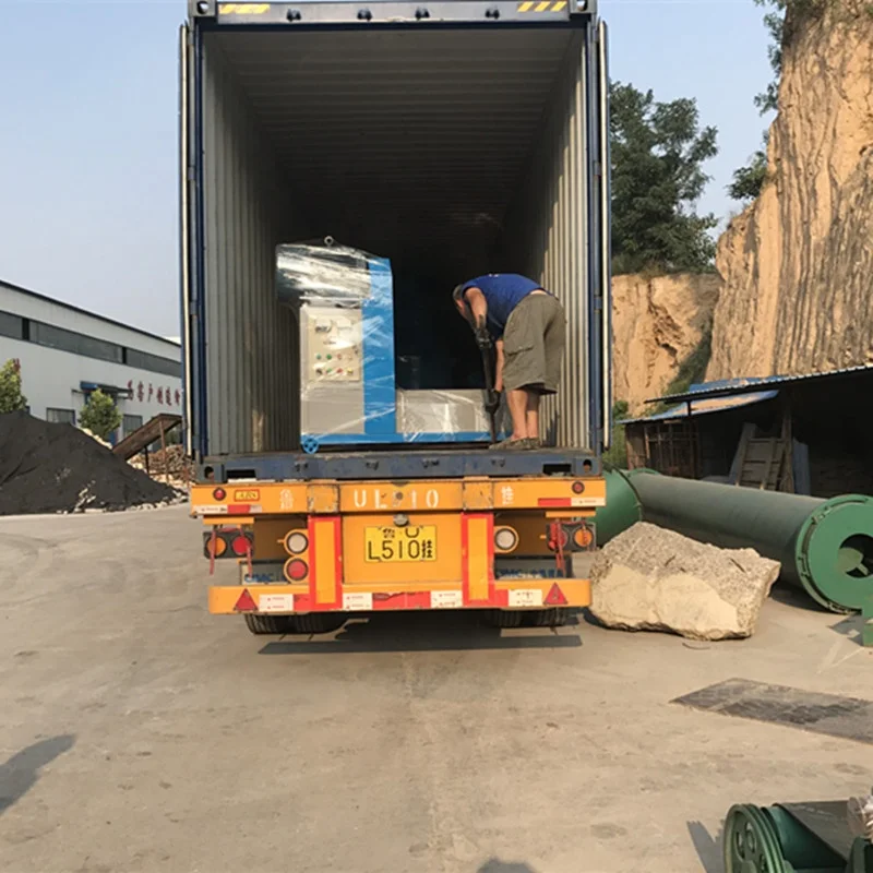 Rice husk charcoal briquette extruder/wood sawdust briquettes machine 0086 15617575581