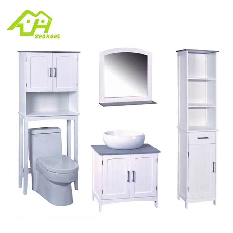 Китайский поставщик, лидер продаж, маленький шкаф для ванной белого цвета