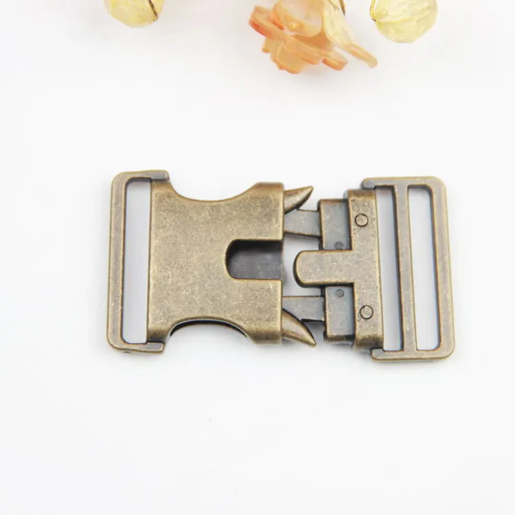 Bag Hanger Fixed Single Adjuster Quick Side Release metal suspender adjuster industrial buckle