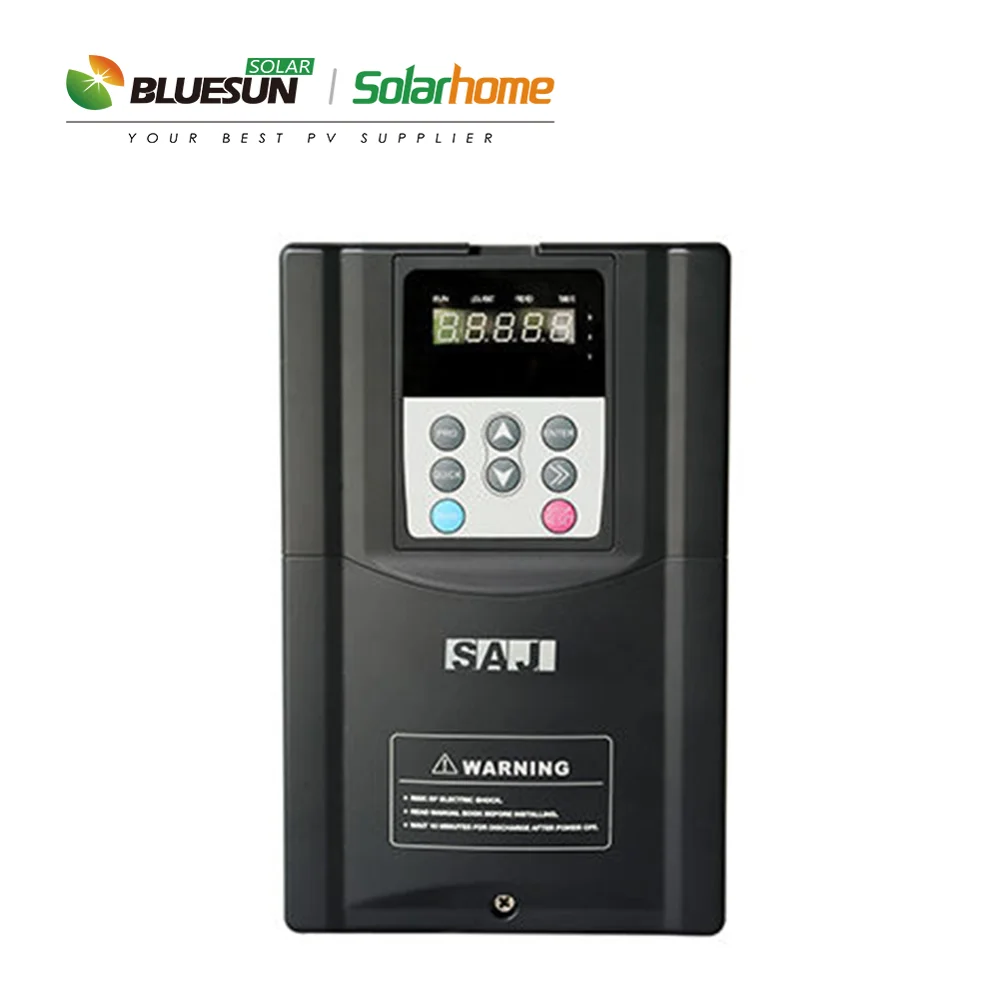 High pressure three phase submersible solar water pump with panel ground mounting