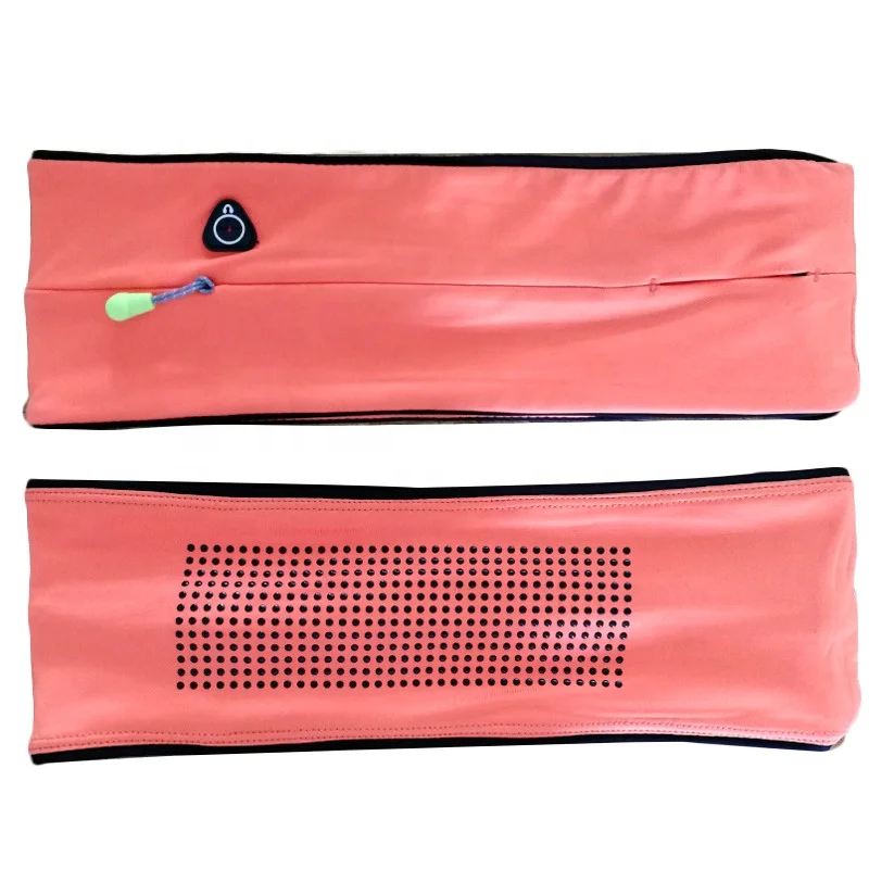 Fashion Polyester fanny pack Sport Running Waist Bag For Men Women Mobile Phone runner belt