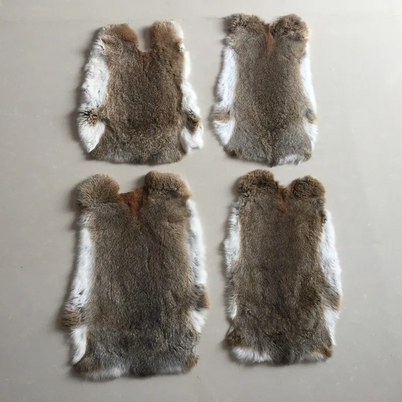 100% Natural Rabbit Fur Skin Rabbit Fur Pelt