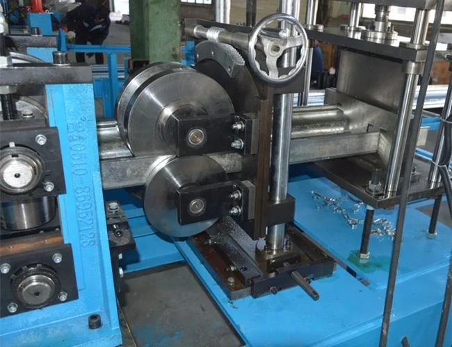 10-15 M / Min Automatic Rain Gutter Roll Forming Machine With Panasonic PlC Control System