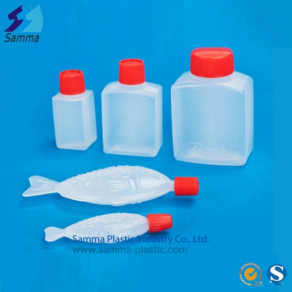 PE material 6ml 15ml 30ml plastic soy sauce bottles
