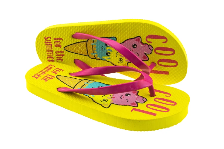 
Unisex hot sell beach kids PE flip flops 