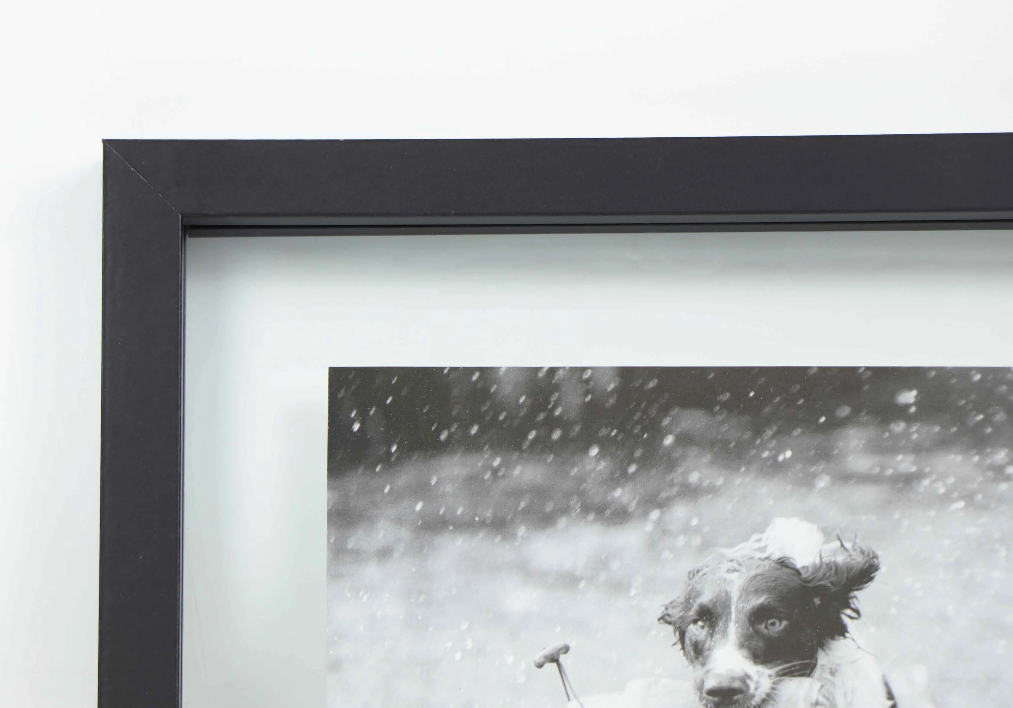Floating Frame, MDF Floating Picture Frame, Real glass for holding photo
