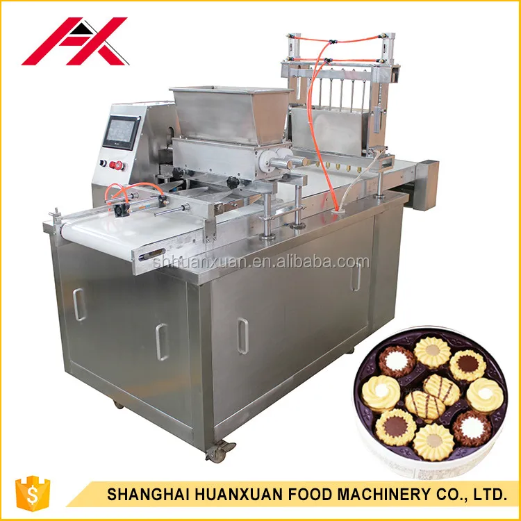 Easy Operate PLC Jam Cookie Machine