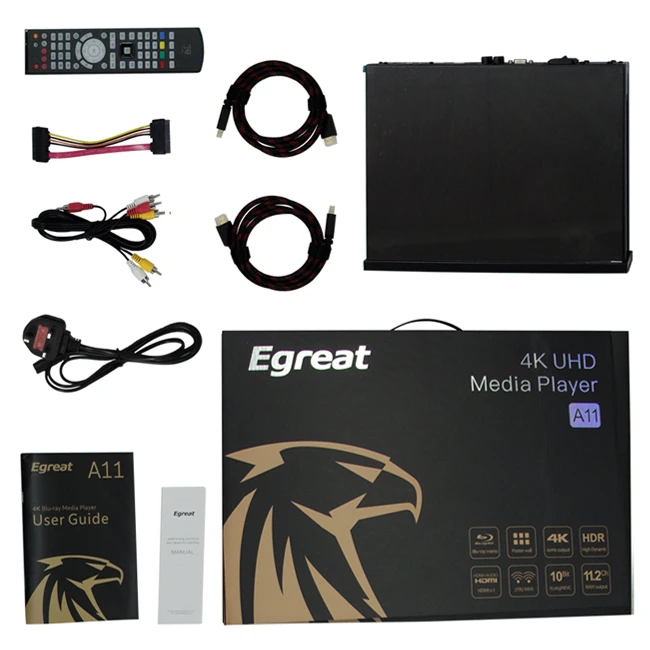 2019 Egreat A11 лучший внешний nas hdd медиаплеер для домашнего кинотеатра