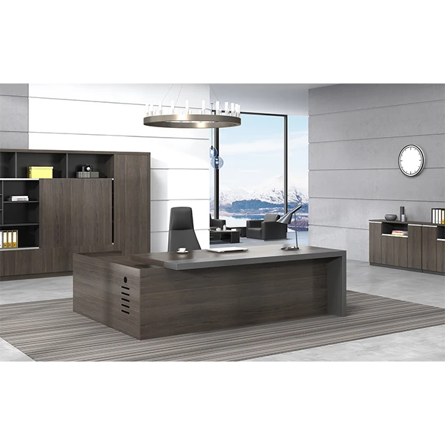 Высокотехнологичный офисный стол в европейском стиле, деревянная мебель для стойки регистрации