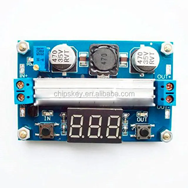 LTC1871 100 Вт 3-35 В 12 до 3.5-35 Boost повышающего модуль LED вольтметр + теплоотвод
