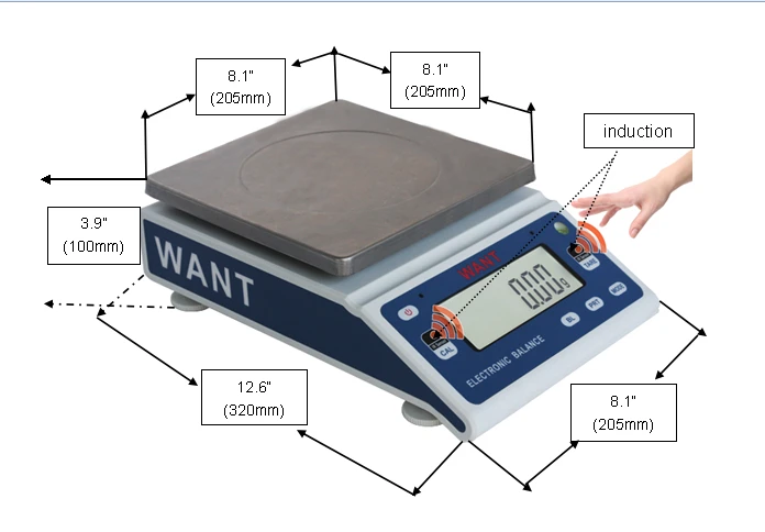 WT-GF electronic digital weighing scale