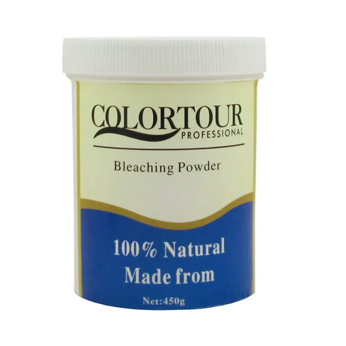 Blue dust-free hair bleaching powder