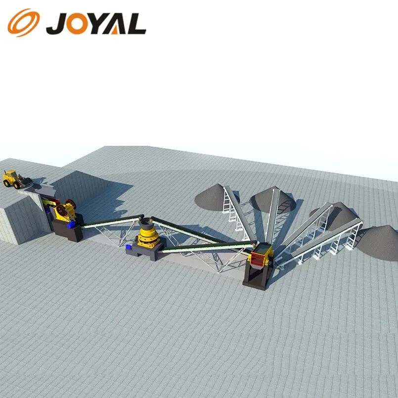 JOYAL Fixed Crushing line Mining machinery crushing & screening, grinding, feeding machine