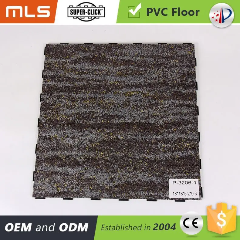 Горячие Продать Выглядит Как Ковер Нажмите Легкий Вес Пвх Лежневого Настила