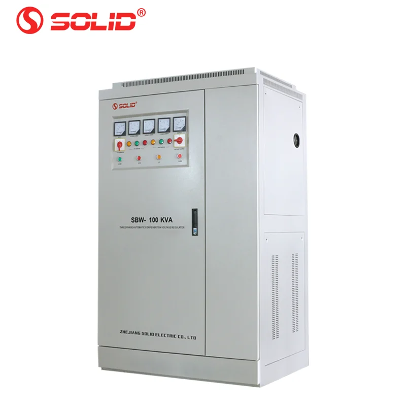 
Servo Type Voltage Regulator 100KVA 120 KVA 150KVA AC 380V 440V Three Phase SBW Industrial voltage stabilizer 