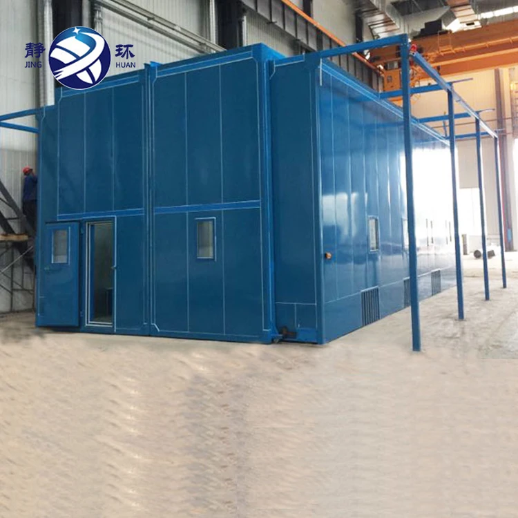 
Pure Blue Single Door Durable Metal Large Generator Soundproof Room 