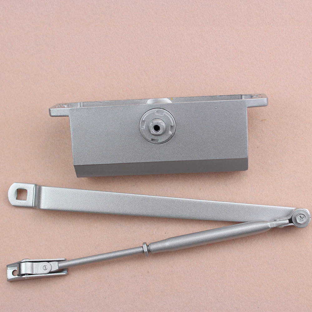 Fireproof Door Closer Adjust Hydraulic Door Closer with Standard Arm for 60-80 Kg Door
