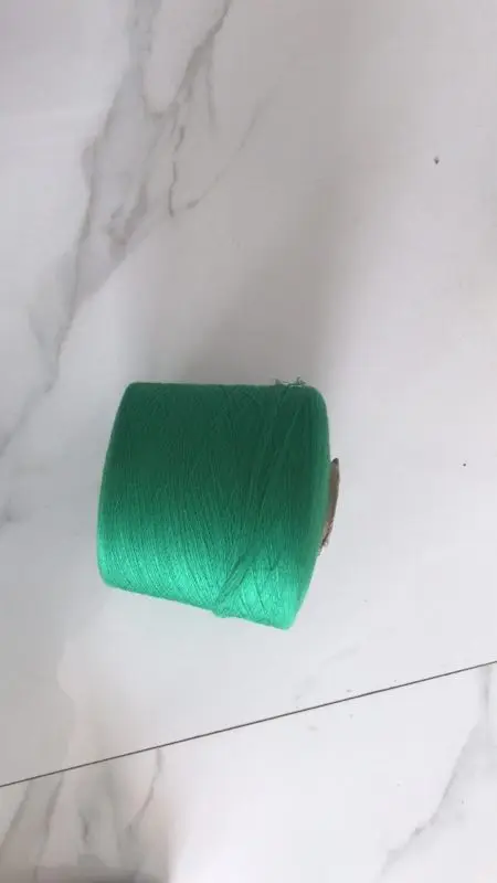 recycled colored polyester spun yarn 31/1