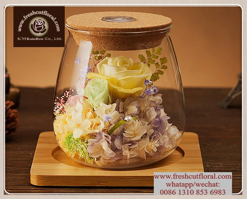 Papaya Whip Preserved Flower Arrangements For Sale For Silk Flower Arrangements