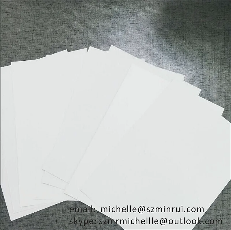 Self adhesive warranty sticker custom printing paper A4 size