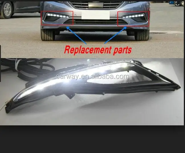 Auto Drl Lighting Body Kit For Hyundai Sonata 2015 2016 2017 Quality Sure