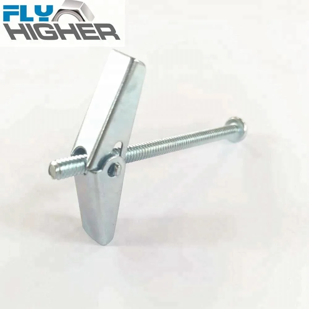 3/16X3 Gravity butterfly toggle anchor with screw