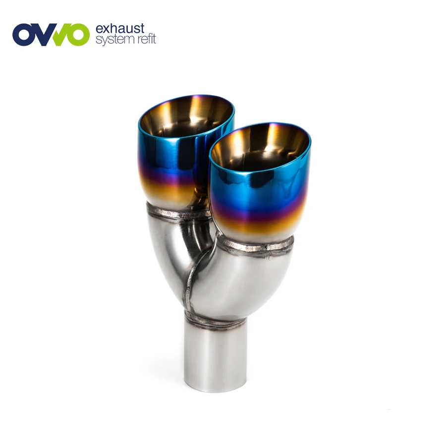 
Many Years Factory Performance Automobile Universal Dual Exhaust Muffler Tip 