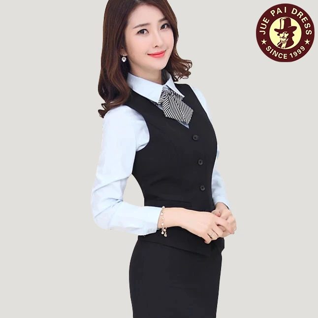 Hotel Reception Workwear/reception Uniform Design/uniform For Reception Staff